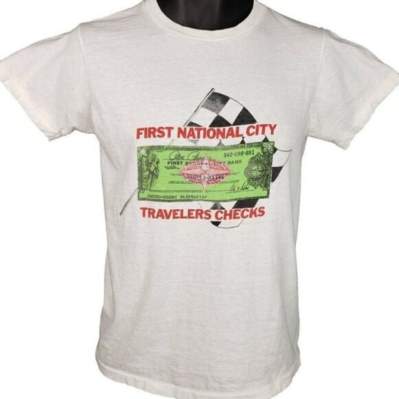 Vintage Other - Al Lager Engines Porsche Racing T Shirt Vintage 80s First National City Traveler